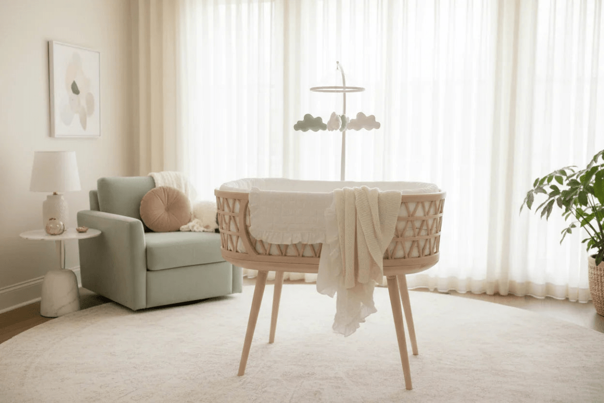 Newborn Bassinets, Bedside Sleepers & Travel Beds - LittleTreasures